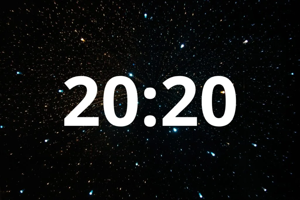 heure miroir 20h20