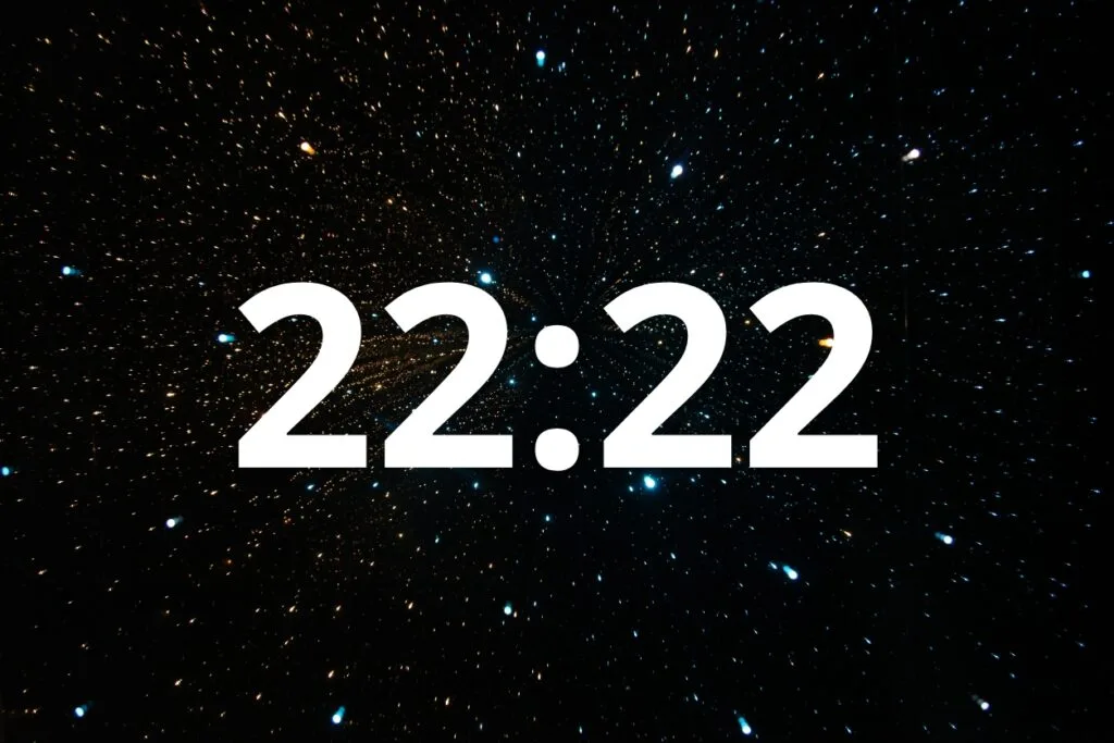 heure miroir 22h22