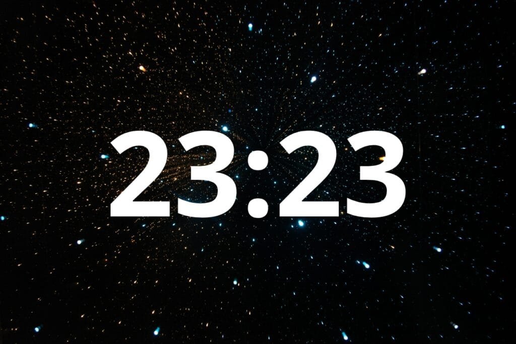 heure miroir 23h23