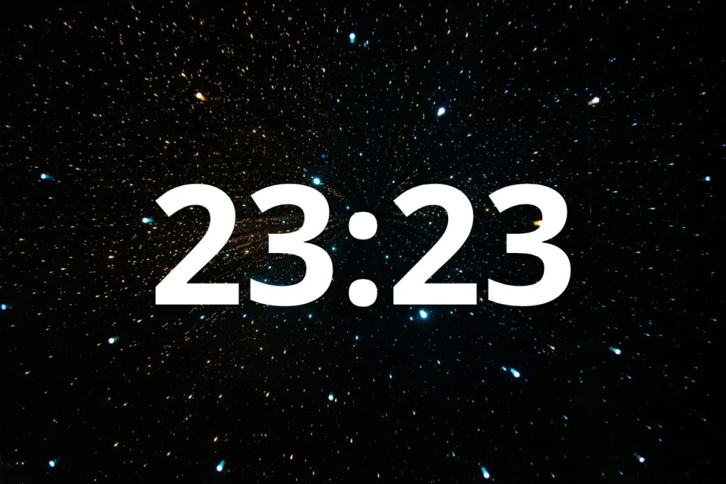 heure miroir 23h23