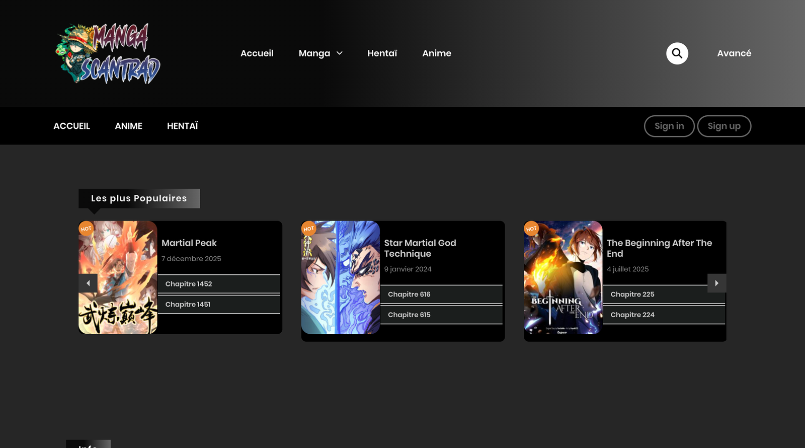 Manga-Scantrad.io scan vf