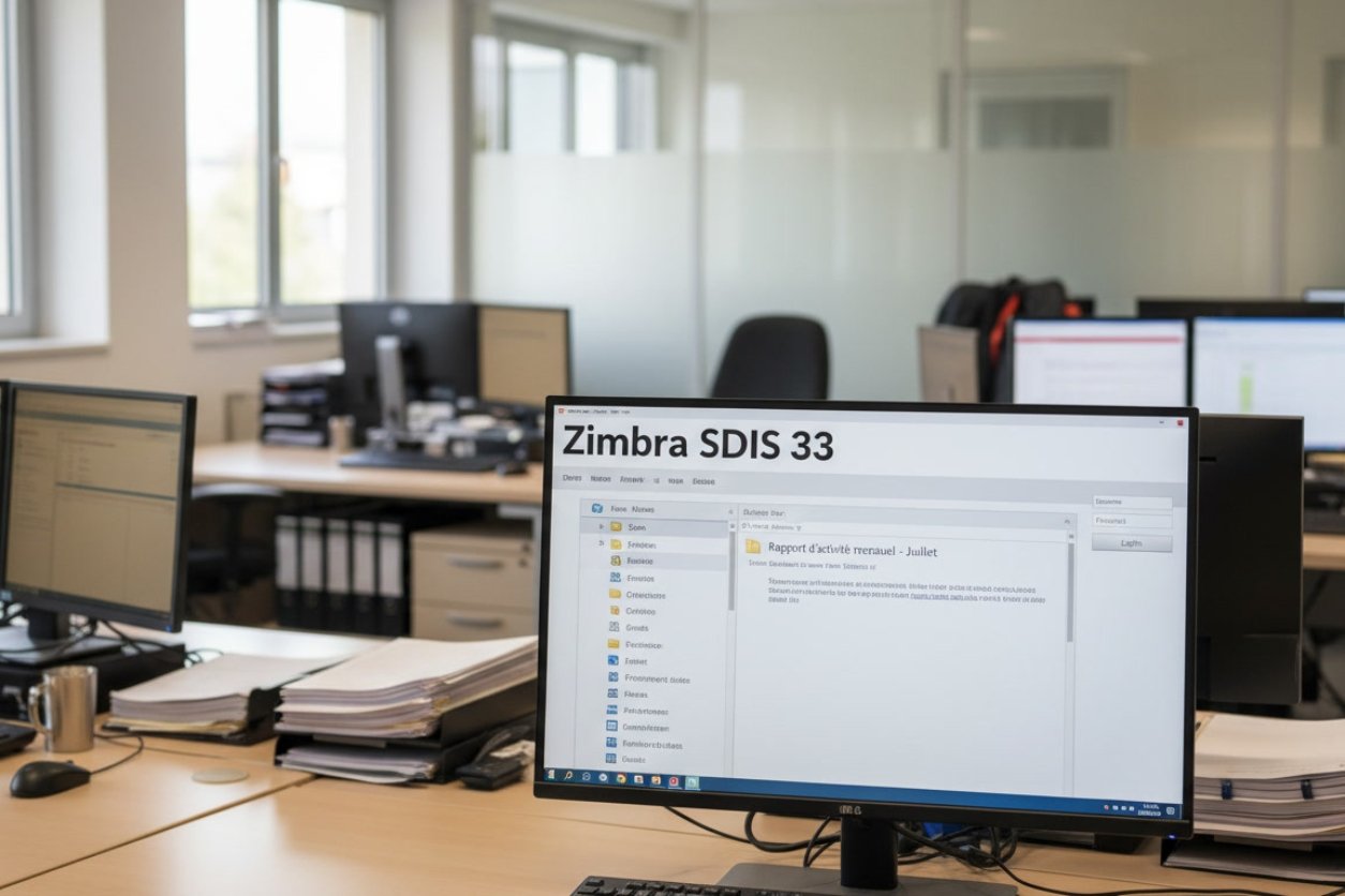 zimbra sdis 33