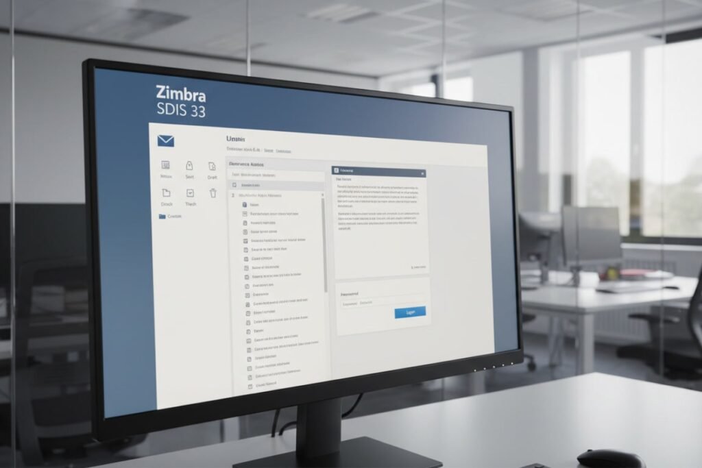 zimbra sdis 33 messagerie